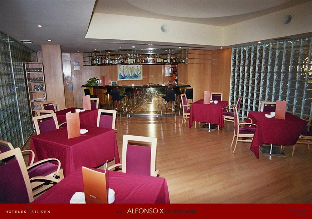 Silken Alfonso X Hotel Cidade Real Restaurante foto
